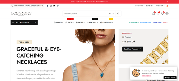 eCommerce Website for a Clothing Boutique